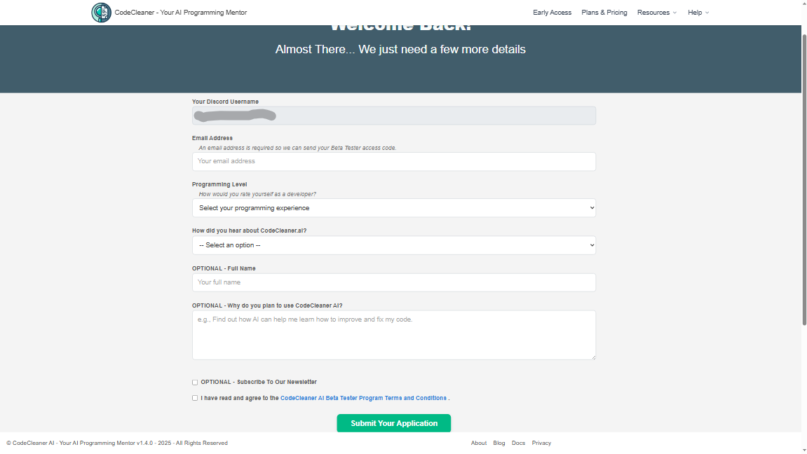 beta-tester-application-form